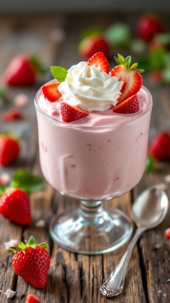 Delightful Strawberry Mousse Recipe