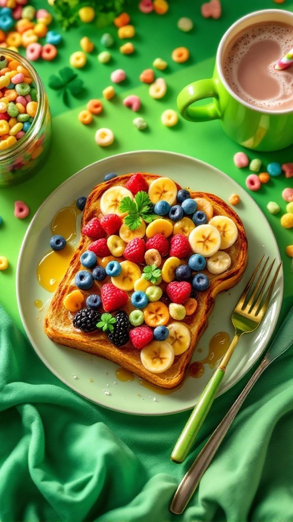Leprechaun Toast - A Fun St. Patrick