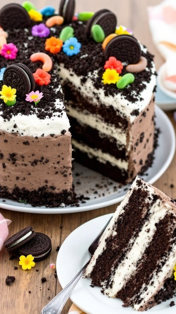 Decadent Oreo Dirt Cake Dessert Recipe