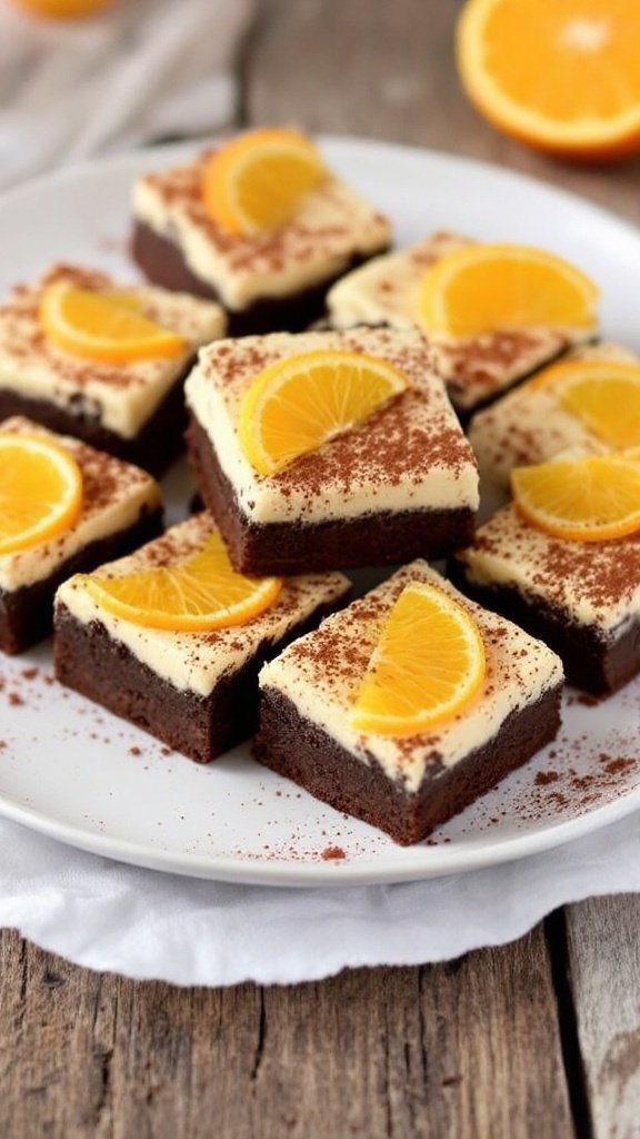 Delightful Orange Cream Brownies Recipe