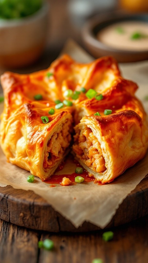 Spicy Blooming Pastry Delight
