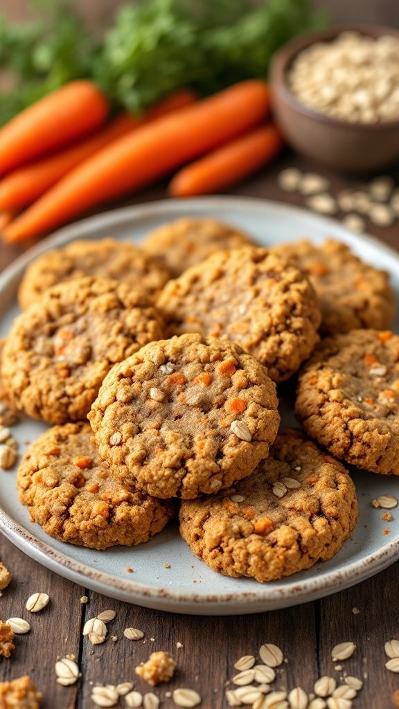 Nutritious Carrot Cake Oatmeal Cookies Recipe
