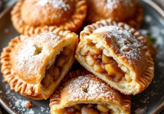 Crispy Cinnamon Fried Apple Pies Recipe