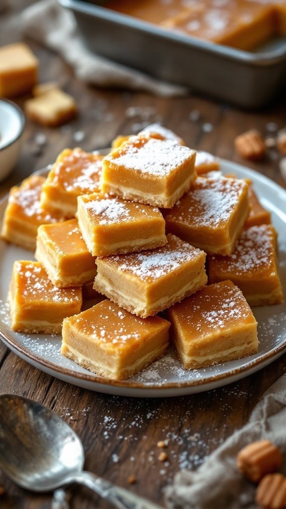 Decadent Brown Sugar Pie Bars Recipe