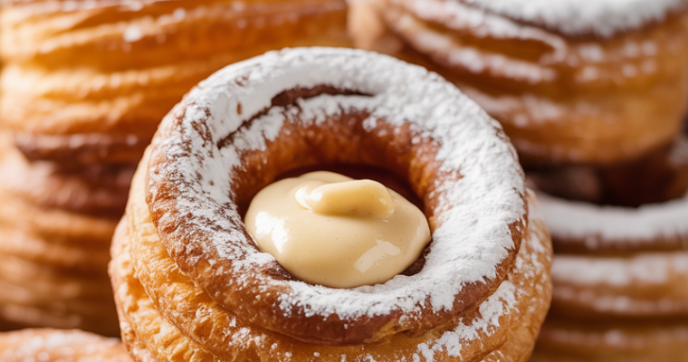 Cronuts Reinvented: Effortless, Flaky Delights with Puff Pastry