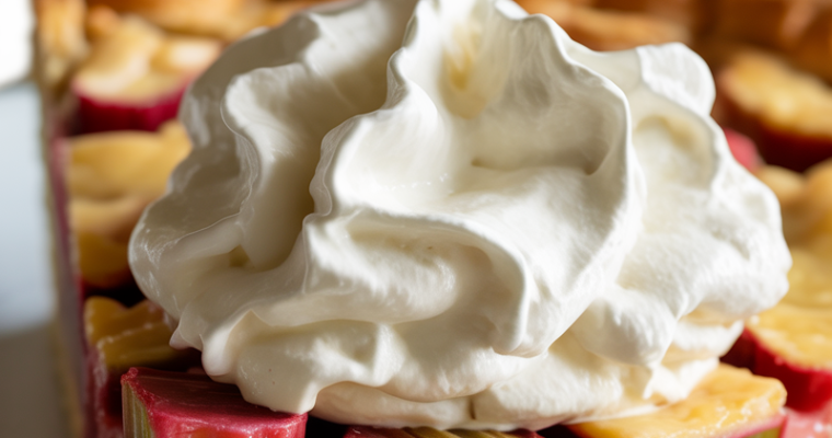 Crustless Rhubarb Custard Pie: A Fresh, Tangy Twist on Spring Desserts