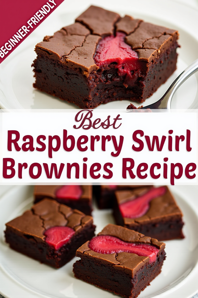 Fudge Raspberry Brownies Raspberry Swirl Brownies: The Ultimate Decadent Fudge with a Tangy ...
