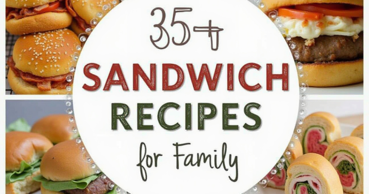 “Family Sandwich Nights Made Easy: 35+ Melty, Tasty Recipes for Quick, Crowd-Pleasing Dinners”